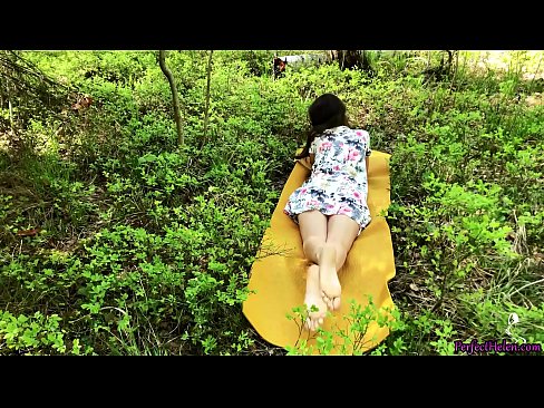 ❤️ Tinder 上的陌生人在樹林裡自慰我的陰部並熱情地亂搞 ️❌ 美麗的色情 在我們 ❌
