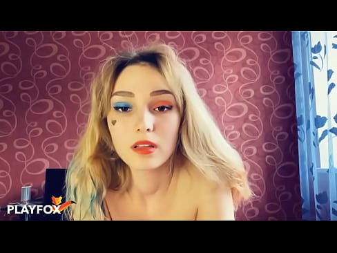 ❤️ 神奇的虛擬現實眼鏡讓我和哈莉奎恩發生性關係 ️❌ 美麗的色情 在我們 ❌